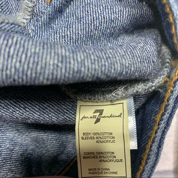 7 for All Mankind Jean Jacket - Picture 4 of 7